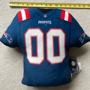 New England Patriots Shirt Pillow NWT